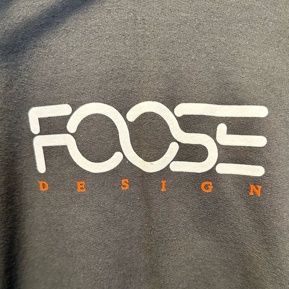 Original FOOSE DESIGN Charcoal Hoodie XXL - Picture 5 of 10